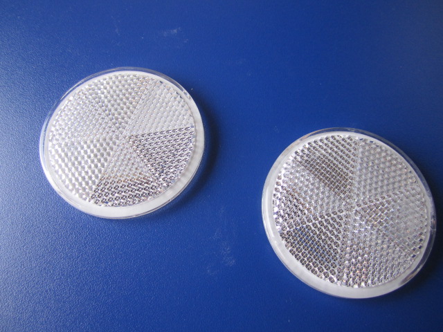 SET Reflektor fr Pkw-Anhnger, Rckstrahler, rund, wei mit Selbstklebefolie (2 Stck) Katzenauge / Reflektoren preis gnstig billig kaufen