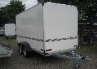 PKW-Anhnger, 2500 kg Kofferanhnger Plywood Tieflader (Humbaur 5102 / HK254018-20P), Innenmae 407x181x200 cm