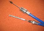 Nirosta Bremsseil / Bowdenzug mit Glocke 22mm (Auenma), HL 1330mm, GL=1540mm, passend fr ALKO / KNOTT, BPW, NIEPER, AVONRIDE, SCHLEGL